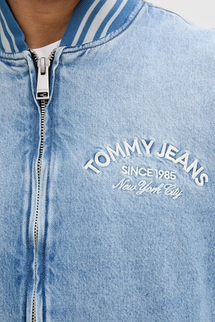 Tommy Jeans яке бомбър мъжко от памук