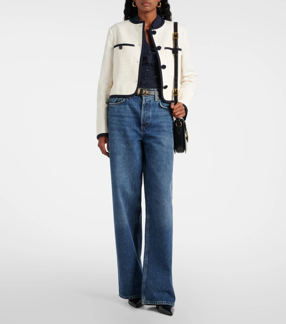 Veronica Beard - Scottie cotton-blend top