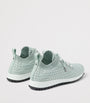 Jimmy Choo Turquoise Veles Knitted Sneakers