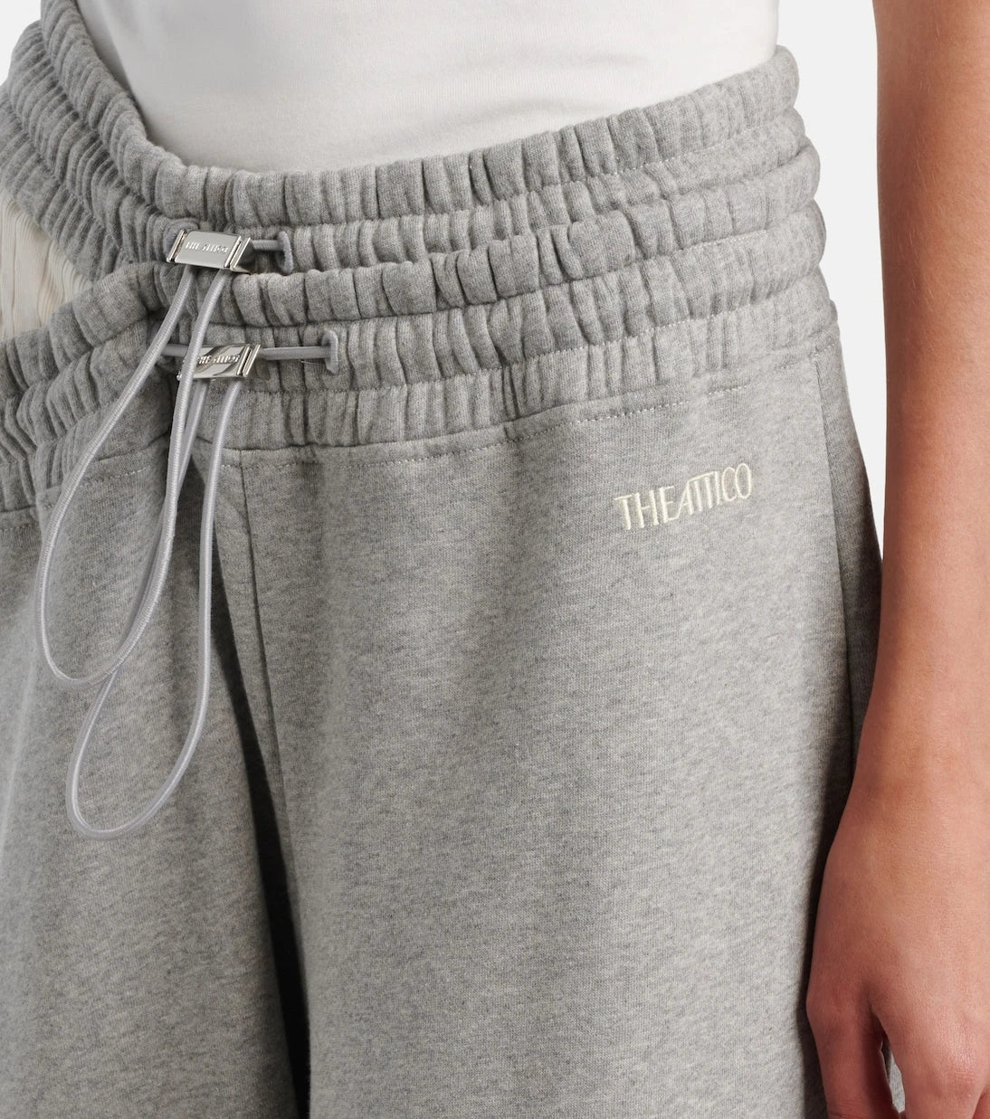 The Attico - Cotton jersey sweatpants