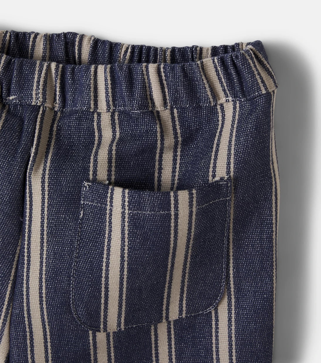 Donsje - Menno striped cotton pants