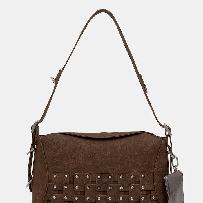 Чанта Desigual NEW PATCH 2 CHOCO