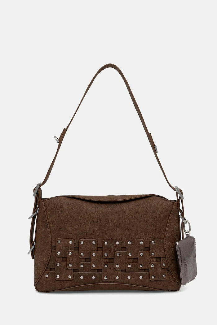 Чанта Desigual NEW PATCH 2 CHOCO
