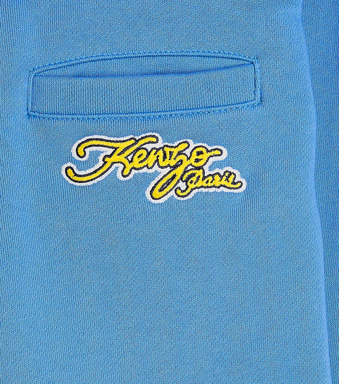 Kenzo Kids - Embroidered cotton jersey sweatpants