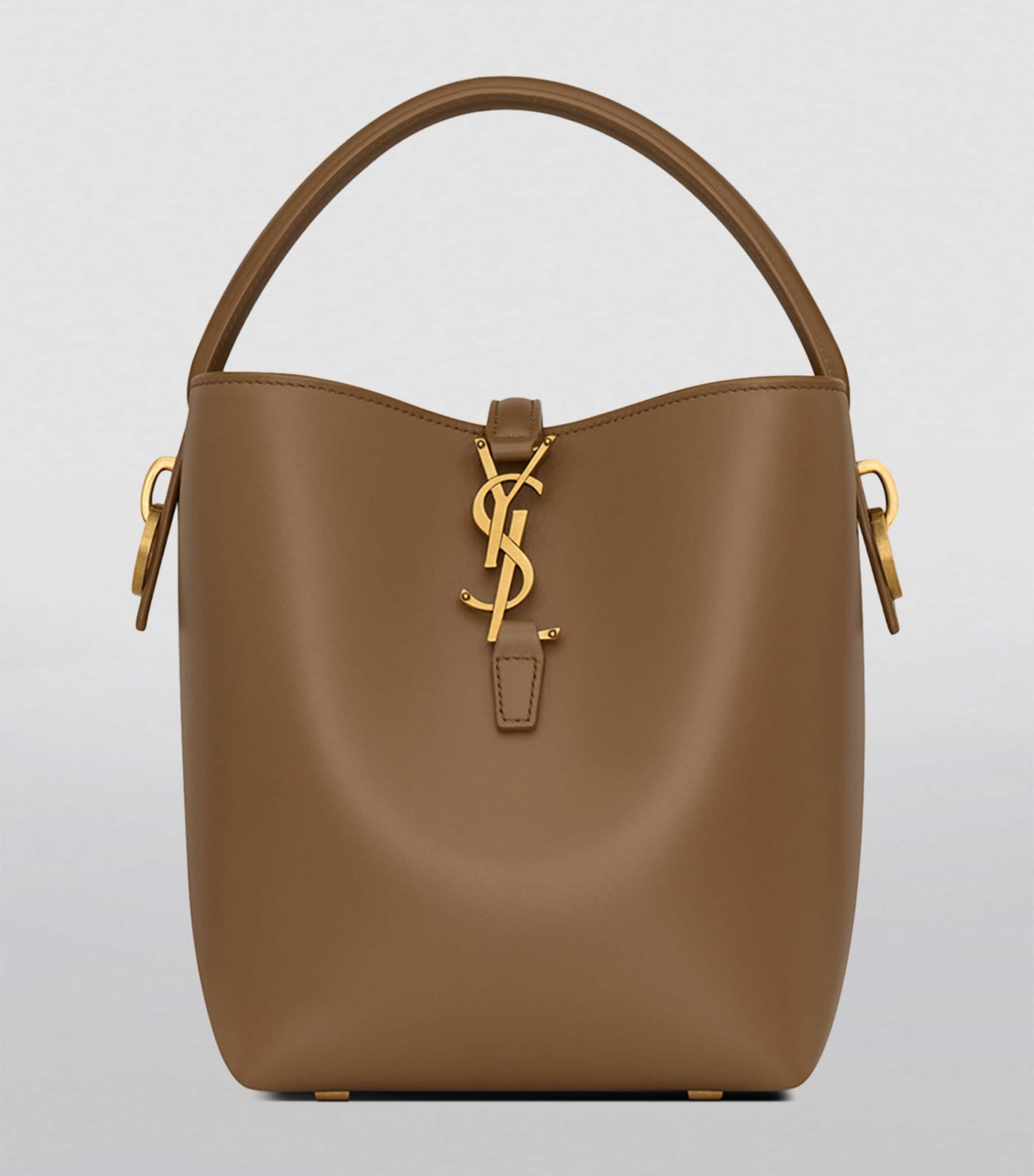 Beige Small Le 37 Bucket Bag