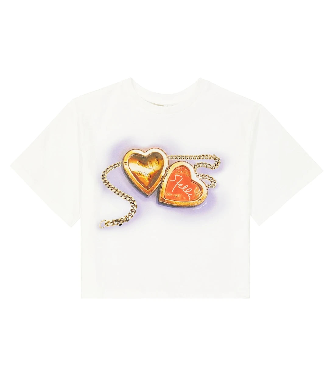 Stella McCartney Kids - تي شيرت من القطن المطبوع
