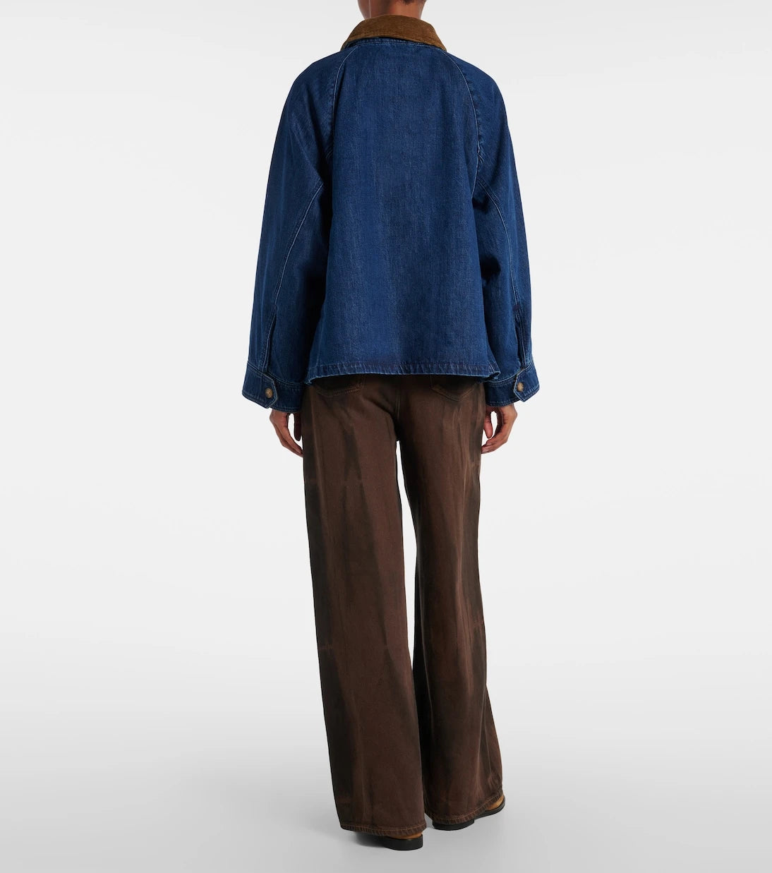 Polo Ralph Lauren - Corduroy-trimmed denim jacket