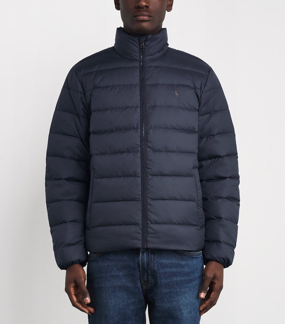 Navy Down Packable Colden Jacket
