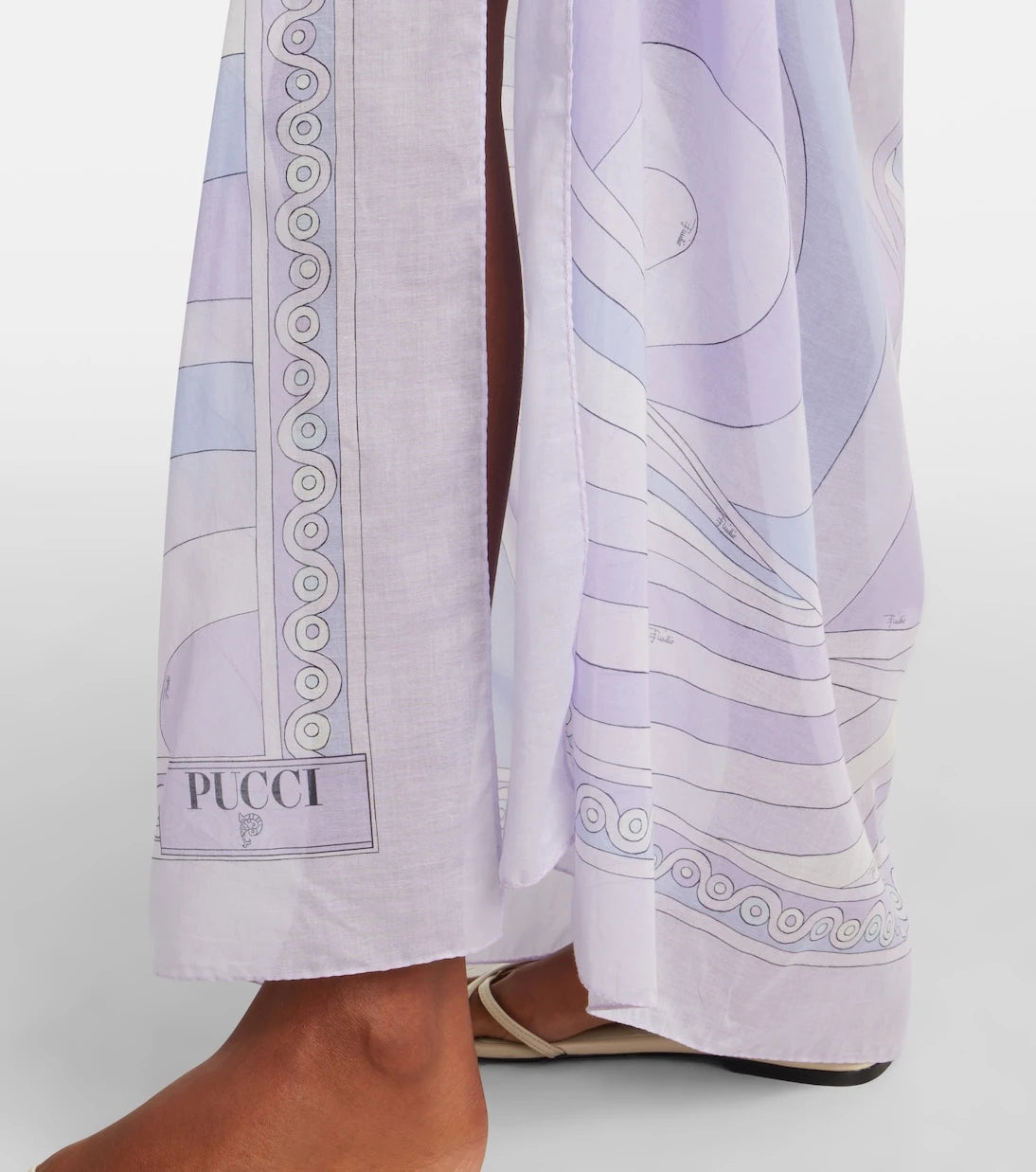 Pucci - Iride cotton beach cover-up