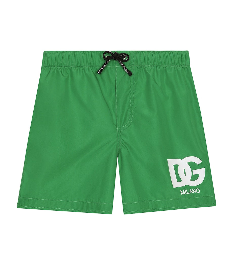 Dolce & Gabbana Kids Logo Swim Shorts (8-12 Years)