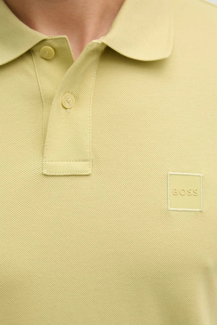 BOSS Orange Erkek Pamuk Elastan Polo Tişört Passenger