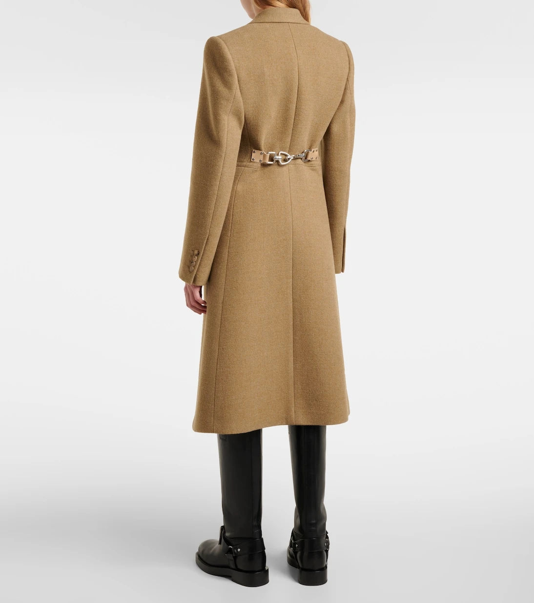 Burberry - Single-breasted wool coat