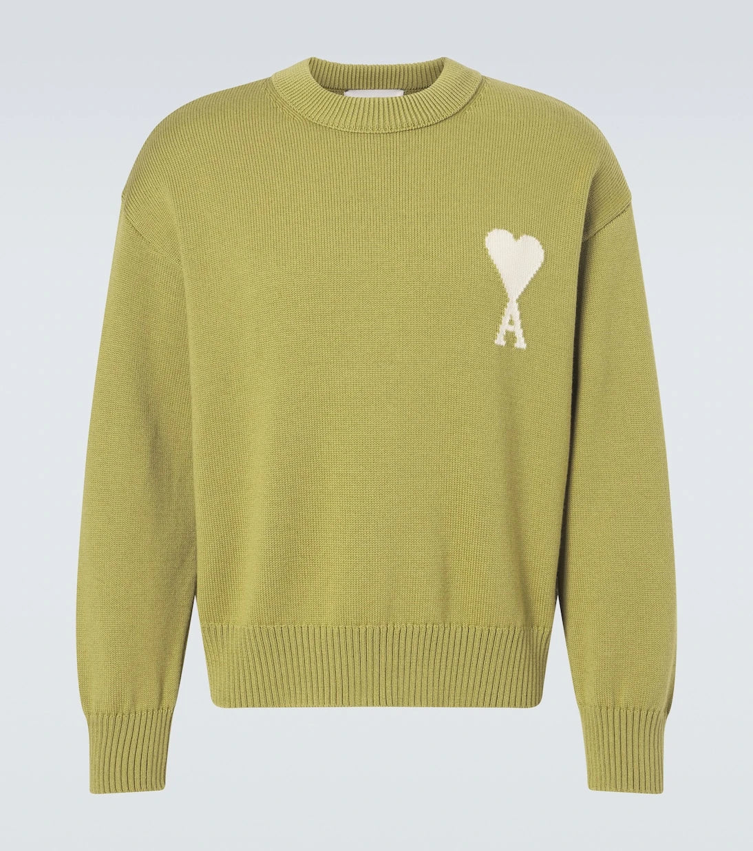 Ami Paris - Ami de Cœur wool and cotton sweater