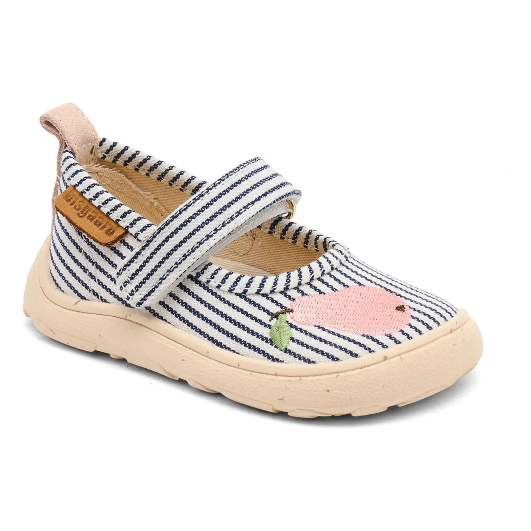 bisgaard - Pear Striped Scratch Slippers | Navy blue