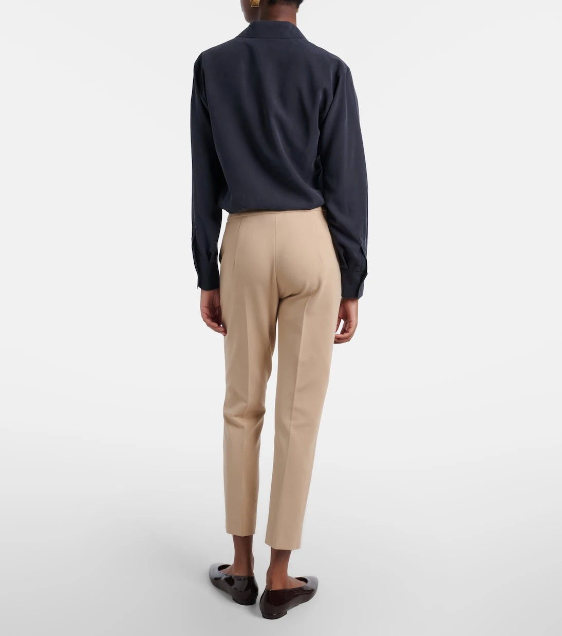 Max Mara - Pegno jarse kısa dar paça pantolon