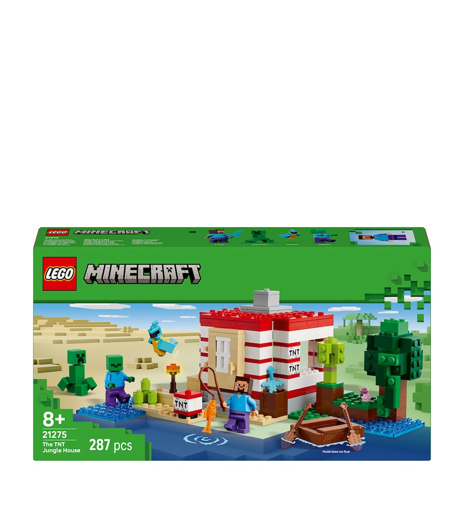 Minecraft The TNT Jungle House 21275