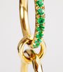 Yellow Gold and Emerald Vetra Vulcan Ring