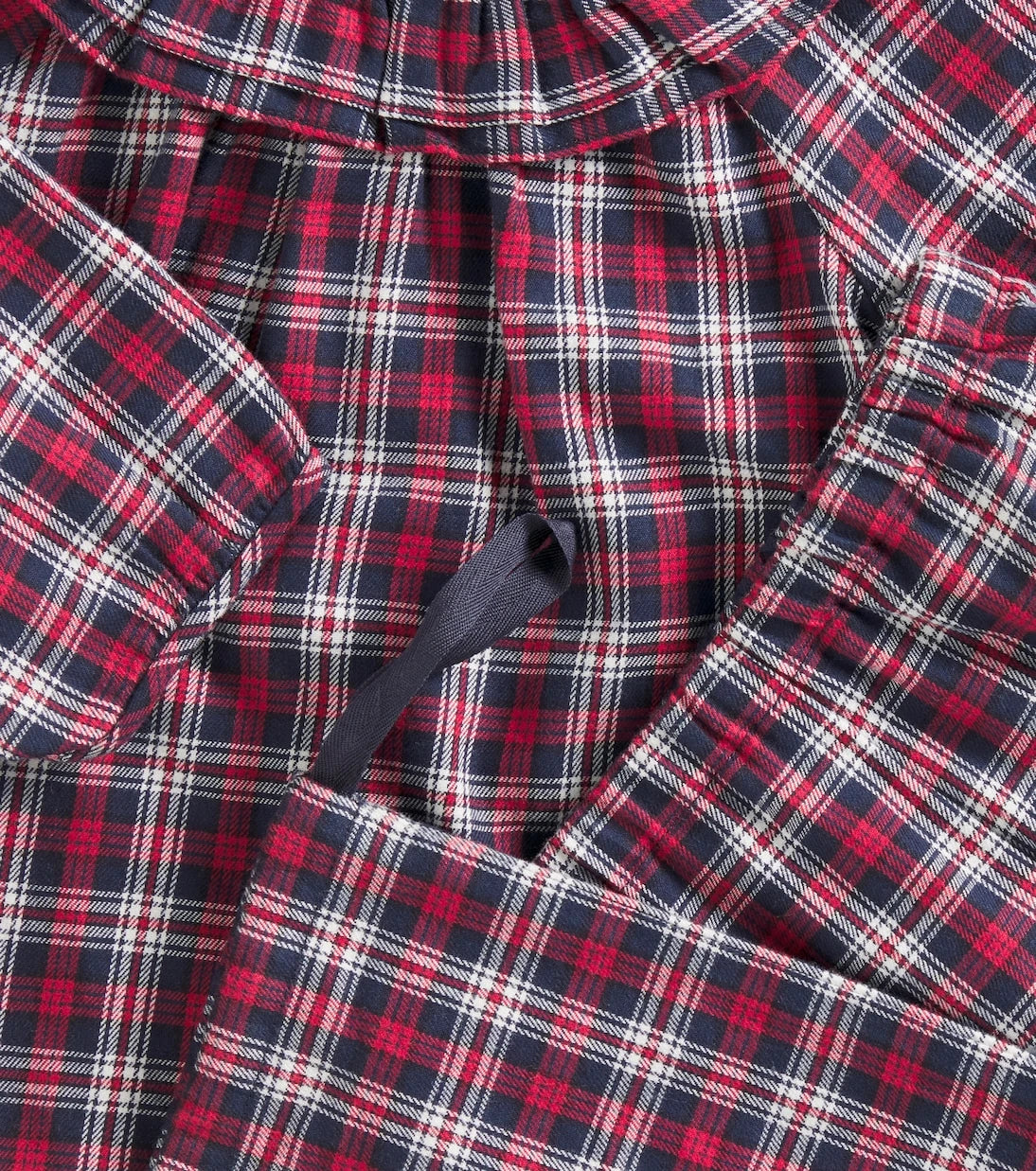 Bonpoint - Baby Barulina checked cotton pajamas