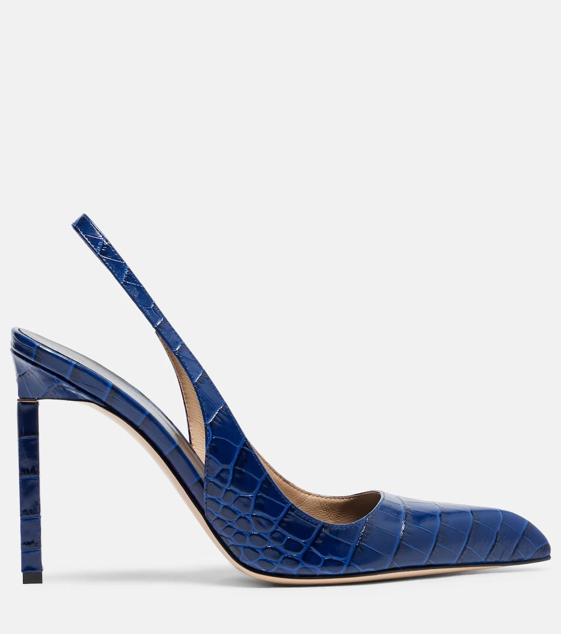 Tom Ford - 105 croc-effect leather slingback pumps