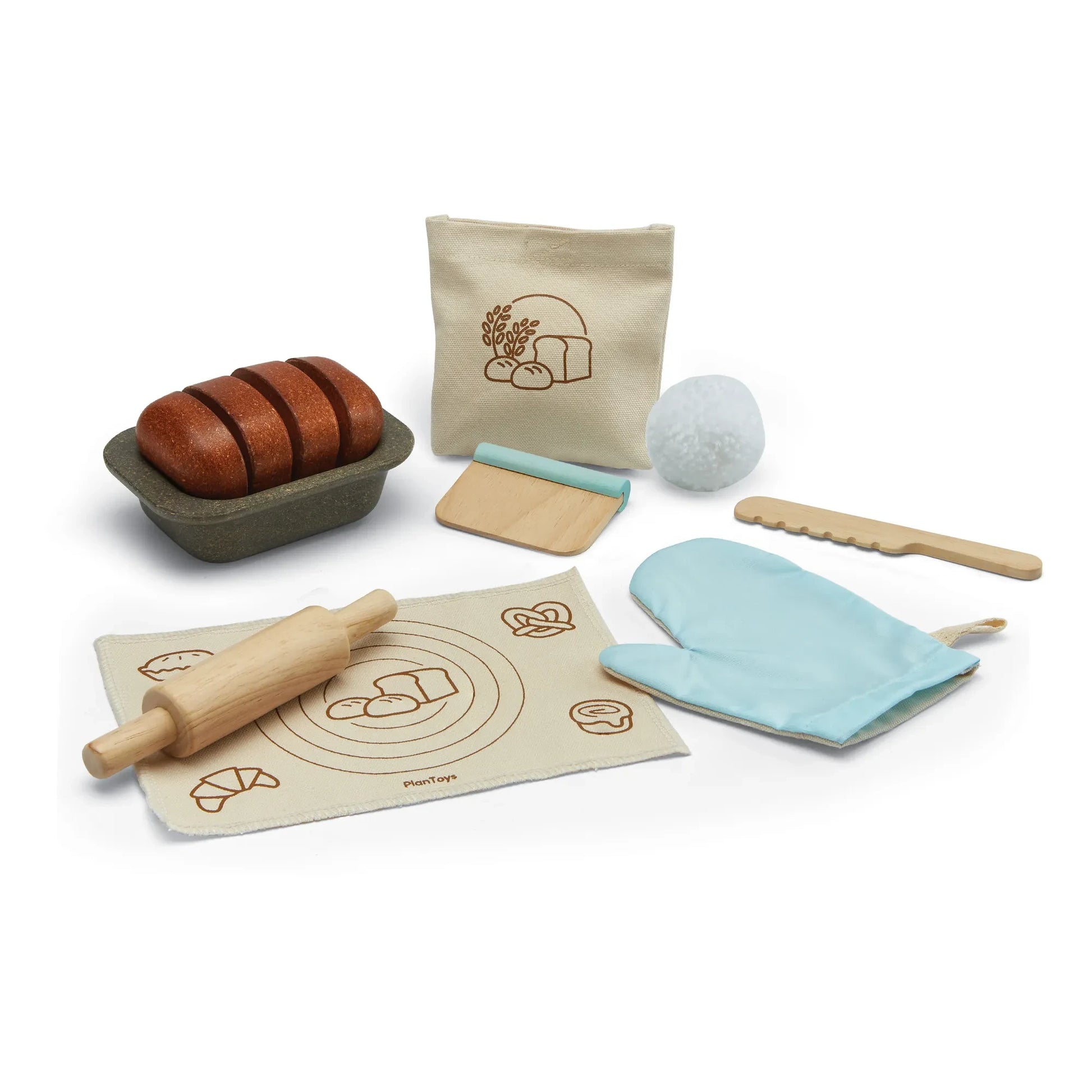 Plan Toys - Rubber Wood Bakery Toy