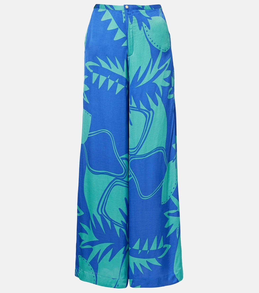 Poupette St Barth - Clea printed wide-leg pants