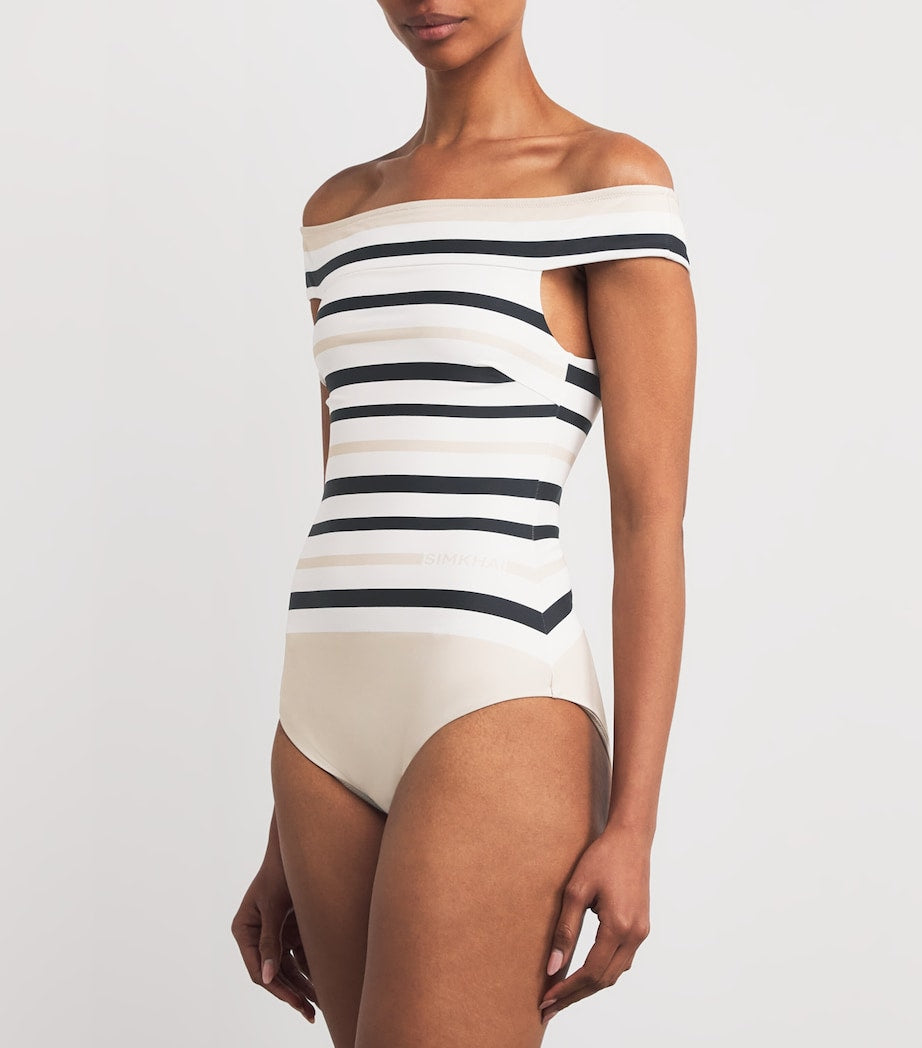 Multi Stripe Walker Swimsuit