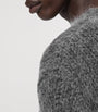 AllSaints Grey Oversized Myles Sweater