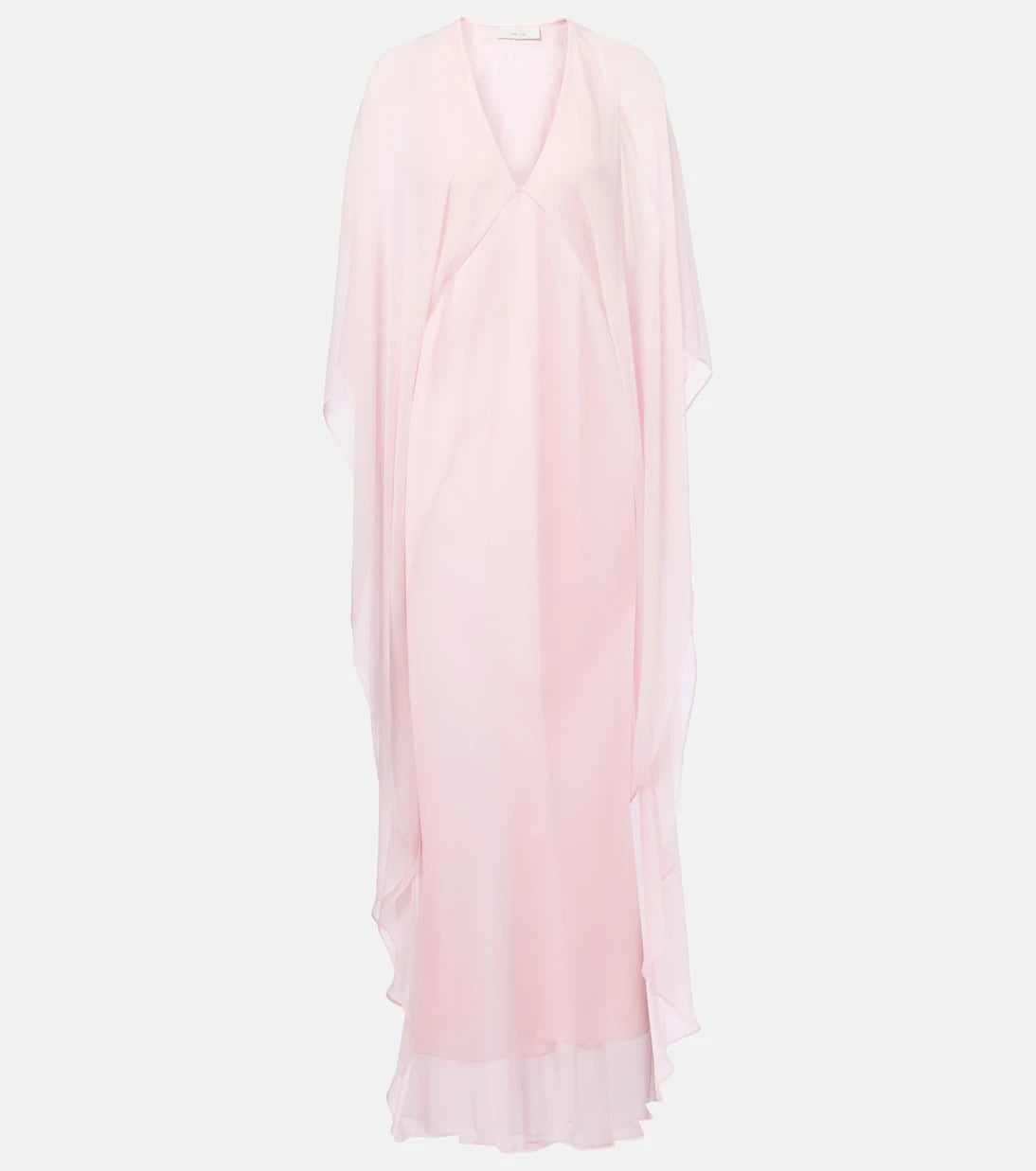 The Sei - Caped silk chiffon gown