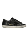 Black Suede Superstar Sneakers
