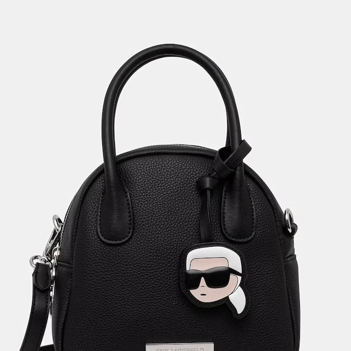 Karl Lagerfeld kadın crossbody çanta suni deri IKON