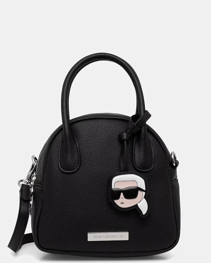 Karl Lagerfeld kadın crossbody çanta suni deri IKON