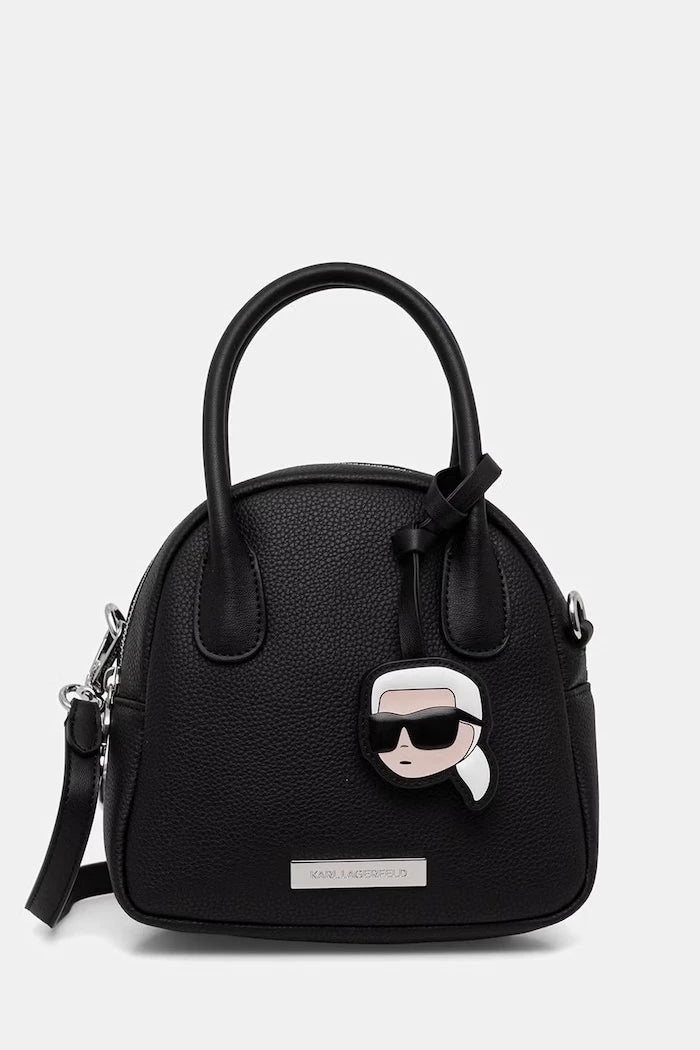 Karl Lagerfeld kadın crossbody çanta suni deri IKON