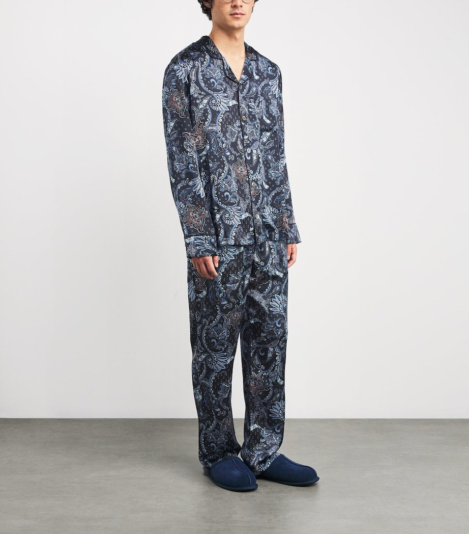 Silk Paisley Pyjama Set