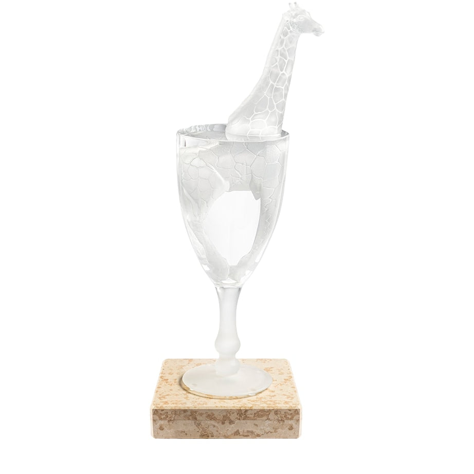 Crystal Le Bain de Cristal Sculpture