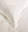 Cotton Embroidered Laurels King Duvet Cover (230cm x 220cm)