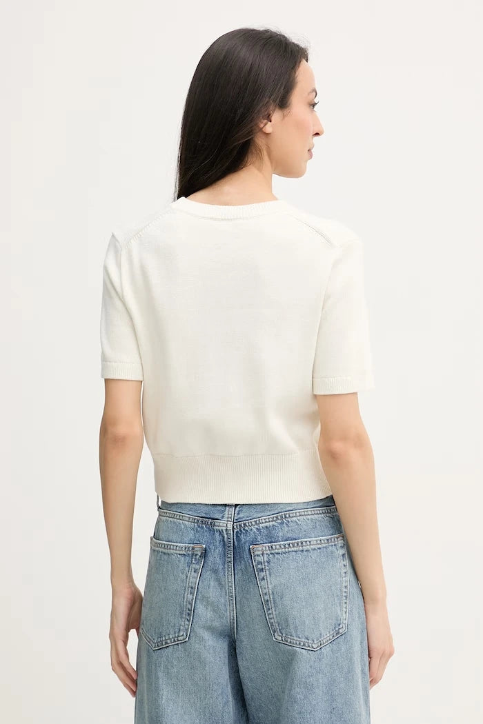 Calvin Klein Jeans kadın pamuklu kazak tipi tişört
