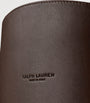 Ralph Lauren Collection Brown Leather Donnely Knee-High Boots 90