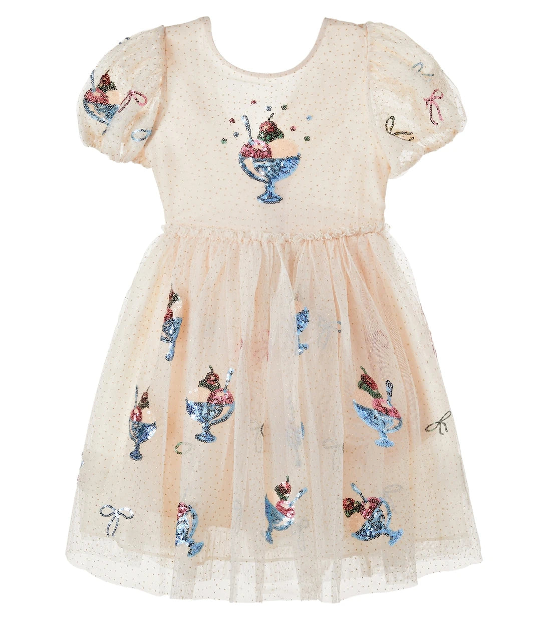 Konges Sløjd - Yvonne sequined tulle dress