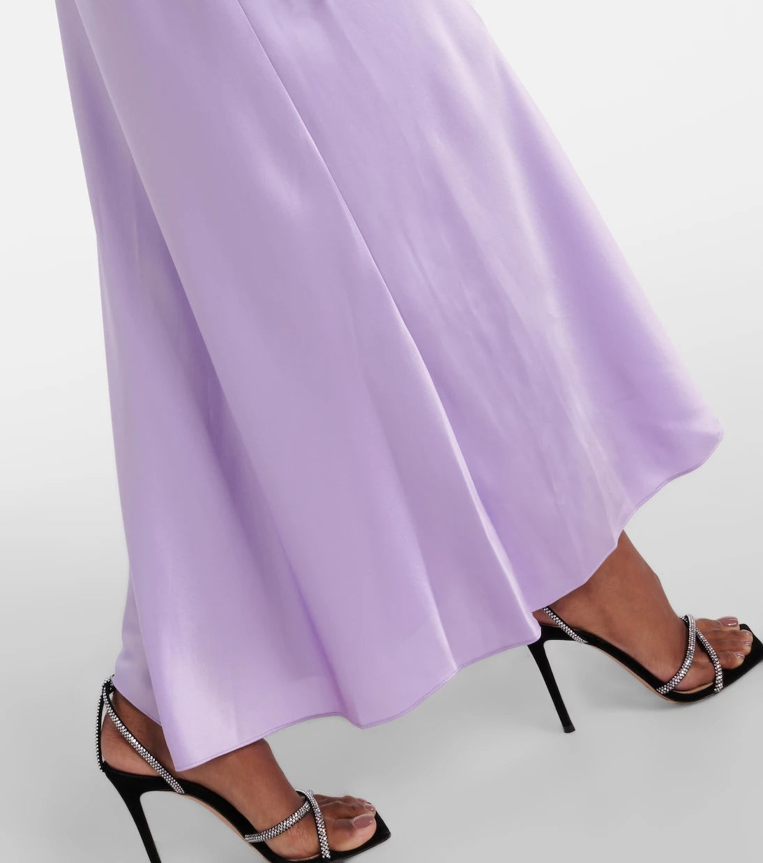 The Sei - Lace-trimmed silk satin gown