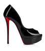 Christian Louboutin Red Lady Z Patent Pumps 160