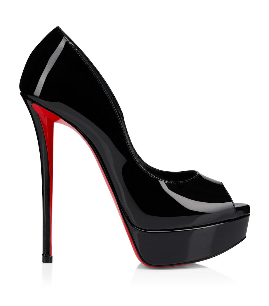 Christian Louboutin Red Lady Z Patent Pumps 160