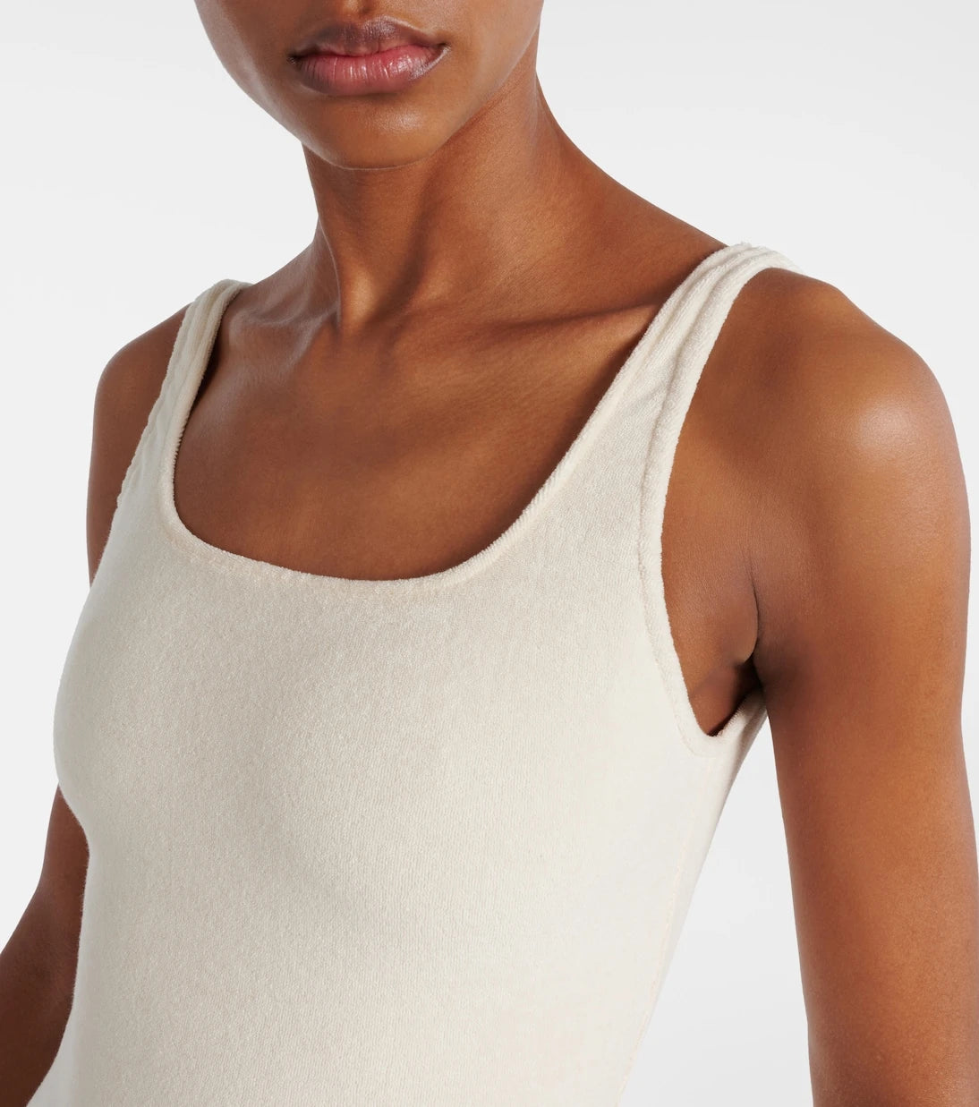 Adriana Degreas - Cotton-blend terry swimsuit