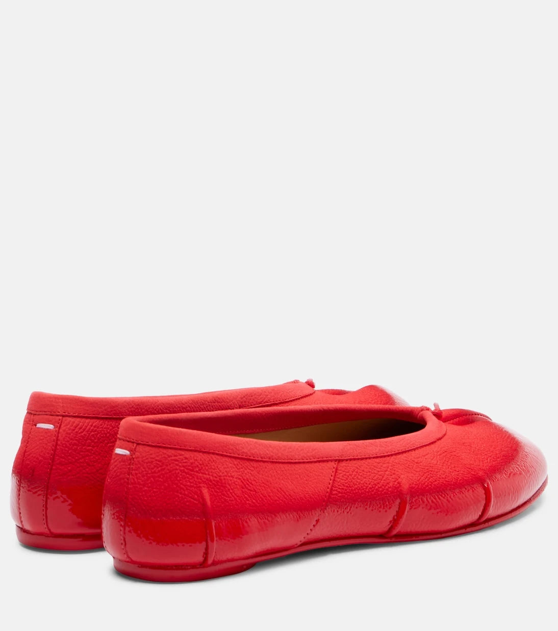 Maison Margiela - Tabi patent leather ballet flats