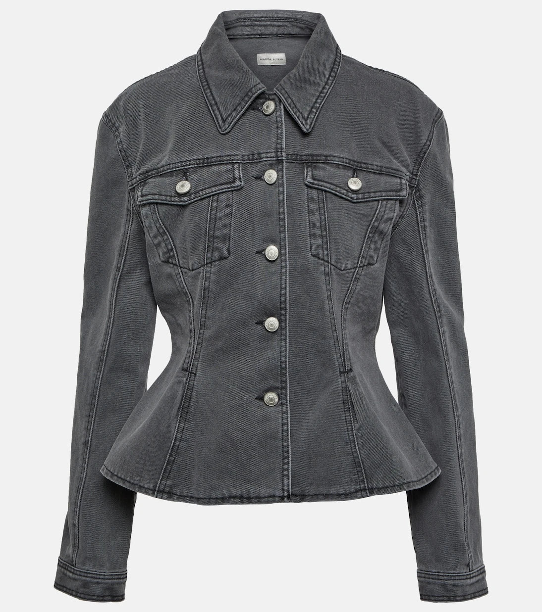 Magda Butrym - Peplum denim jacket