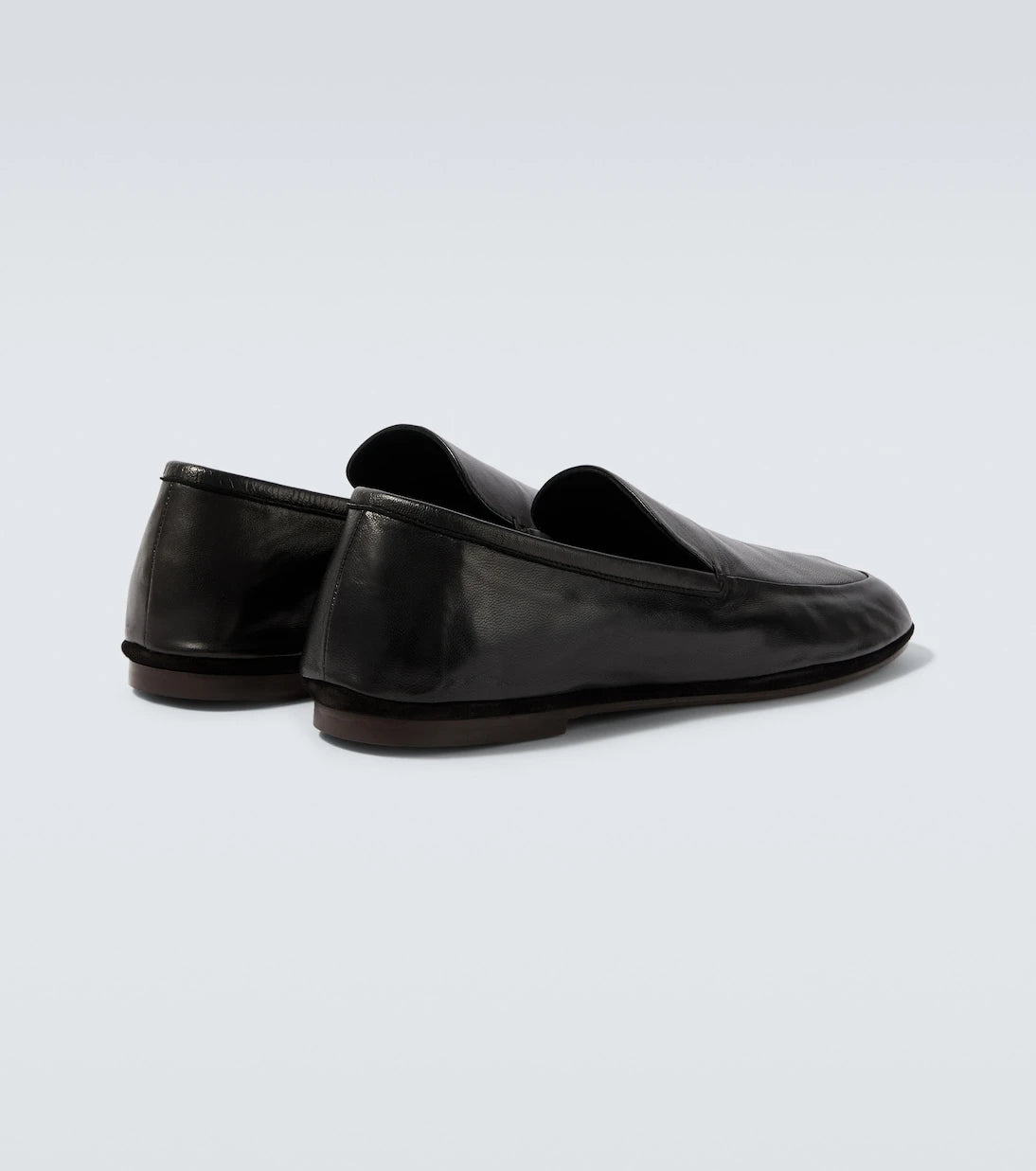 Lemaire - Outdoor leather slip-on shoes