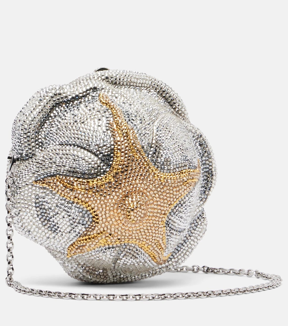 Judith Leiber Couture - Rose Desirée Small embellished clutch