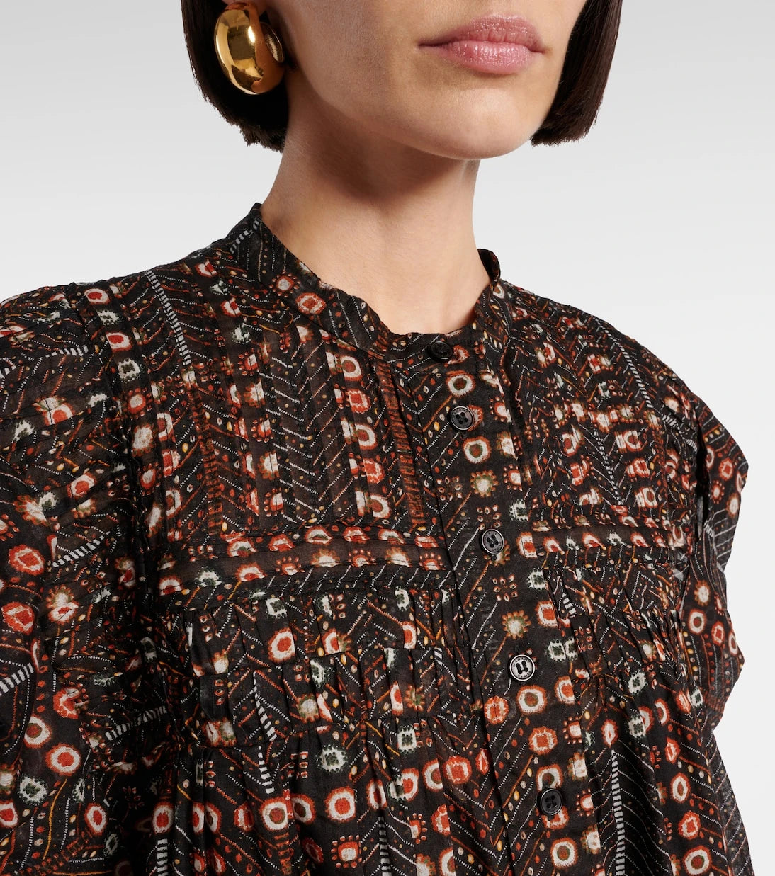 Marant Etoile - Leazali cotton minidress