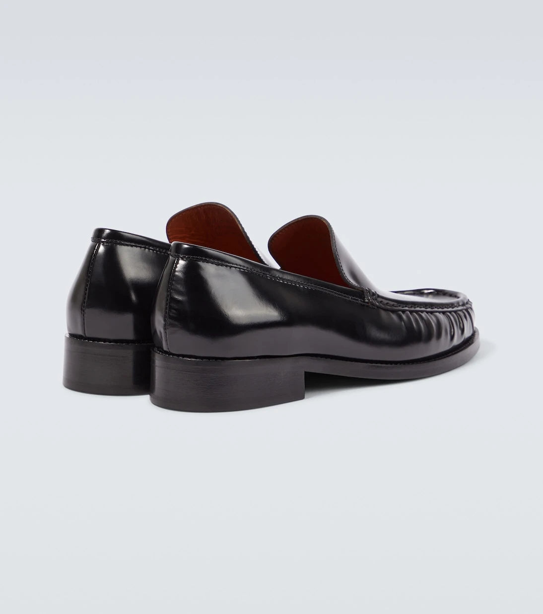 Acne Studios - أحذية لوفر جلدية