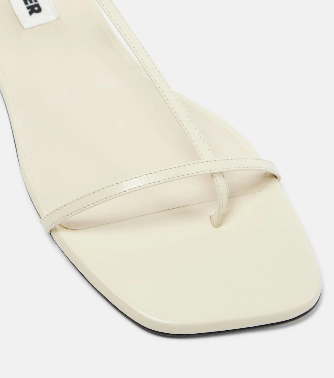Jil Sander - Leather thong sandals