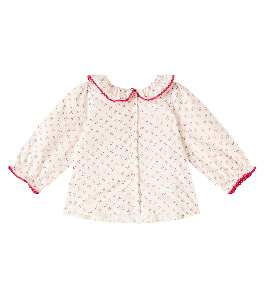 Bonpoint - Baby Jojoba printed cotton poplin blouse